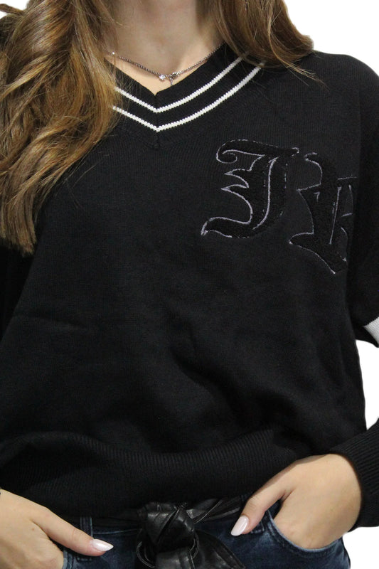 Maglione con scollo V richmond