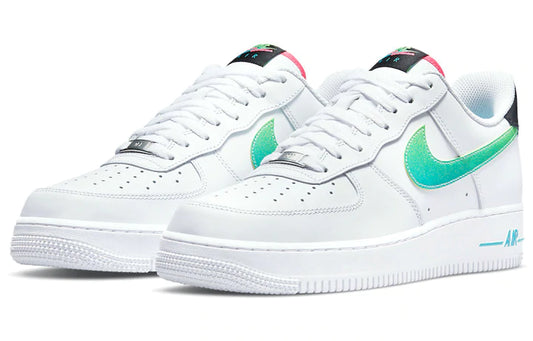 NIKE AIR FORCE 1 '07 LV8 'WHITE AQUAMARINE'