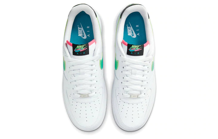 NIKE AIR FORCE 1 '07 LV8 'WHITE AQUAMARINE'
