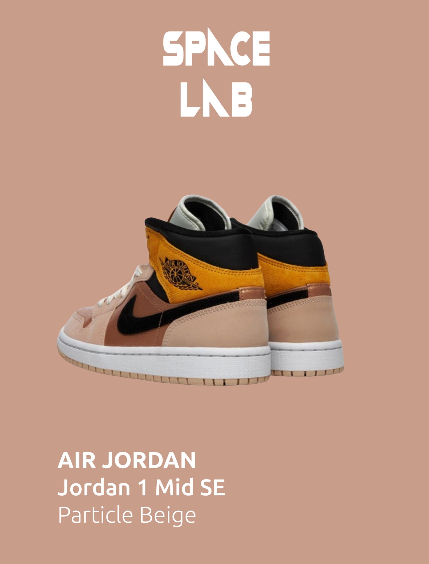 NIKE AIR Jordan 1 Mid SE Particle Beige