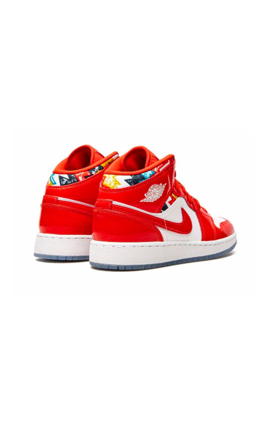 NIKE JORDAN 1 MID CHILE RED