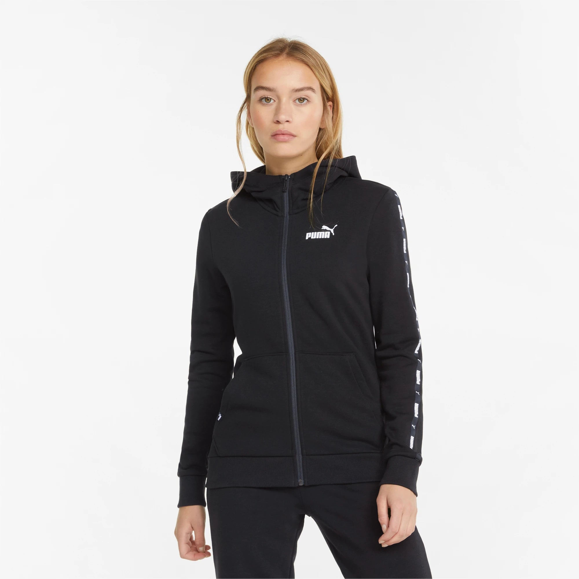 Felpa zip shop puma donna