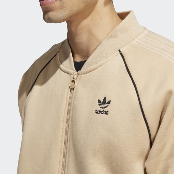 felpa zip adidas uomo