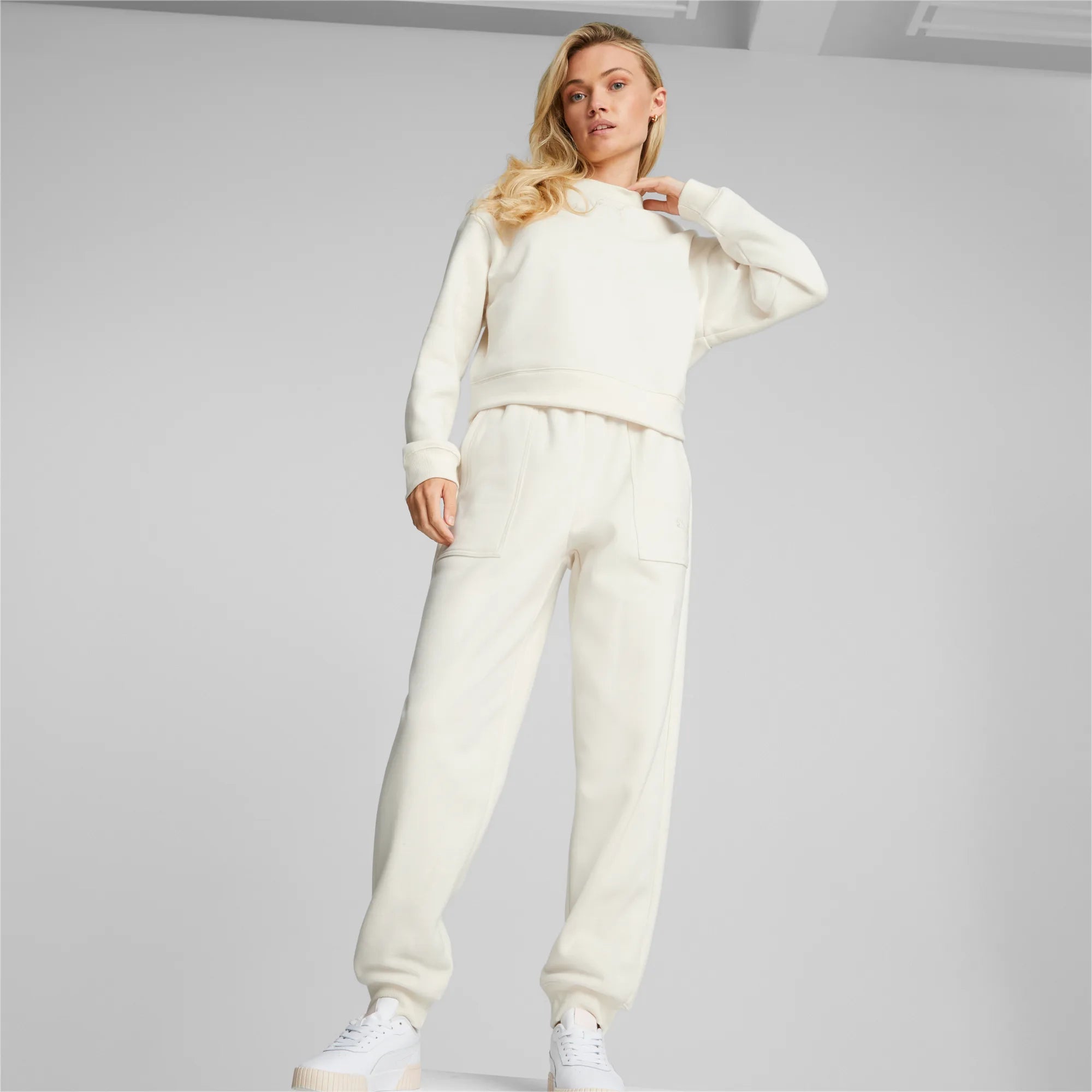 Tuta puma top donna bianche