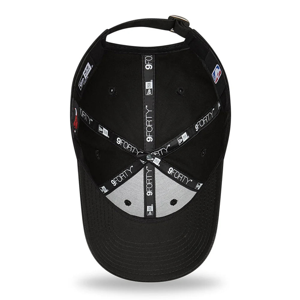 CAPPELLO 9FORTY Chicago Bulls Neon Logo Nero