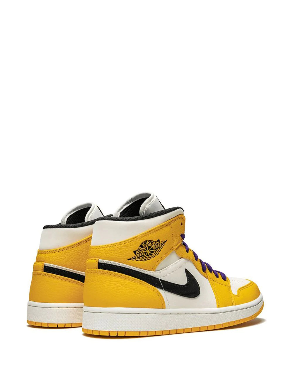 Air Jordan 1 Mid SE lakers Space Lab Brand