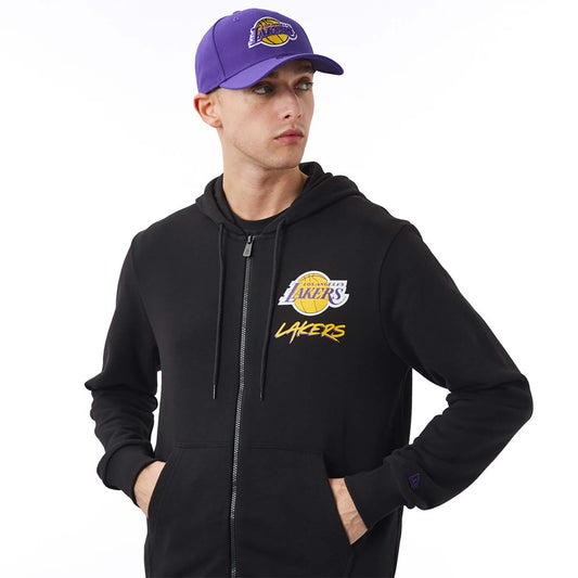 FELPA CON ZIP LAKERS