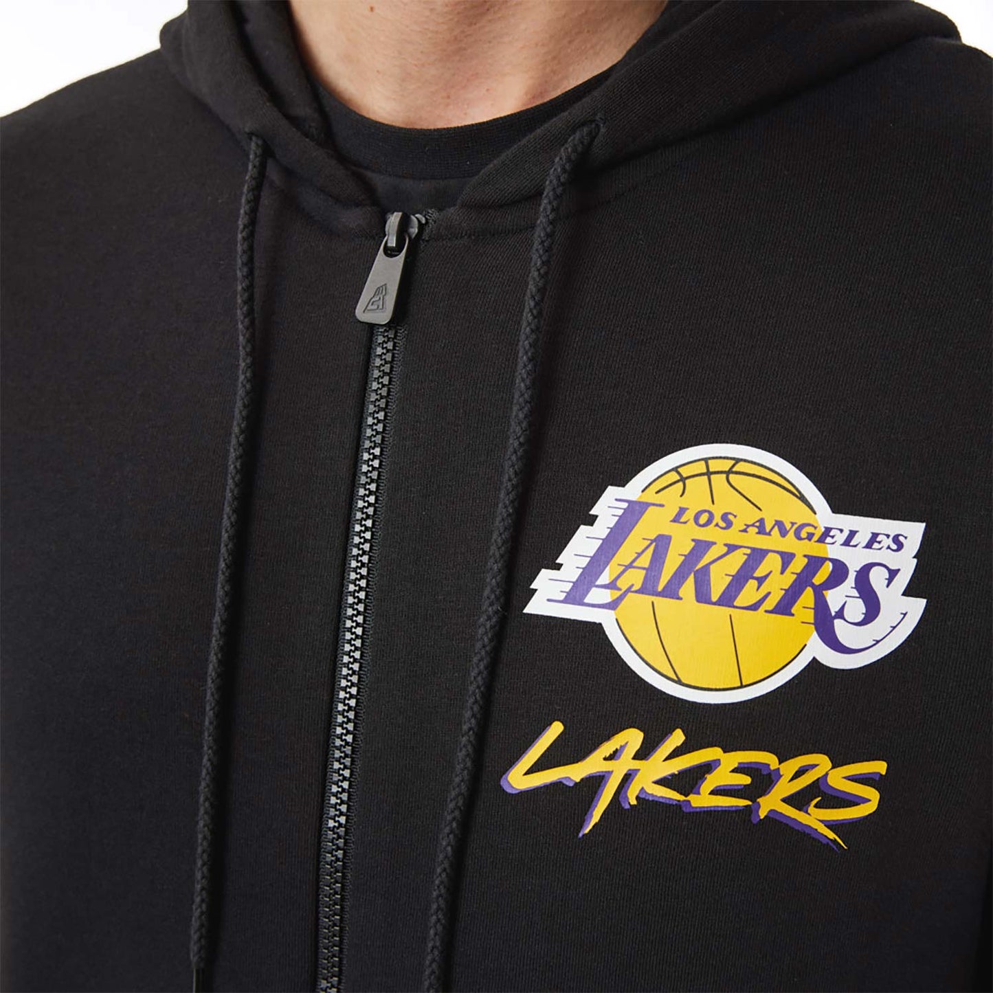 FELPA CON ZIP LAKERS