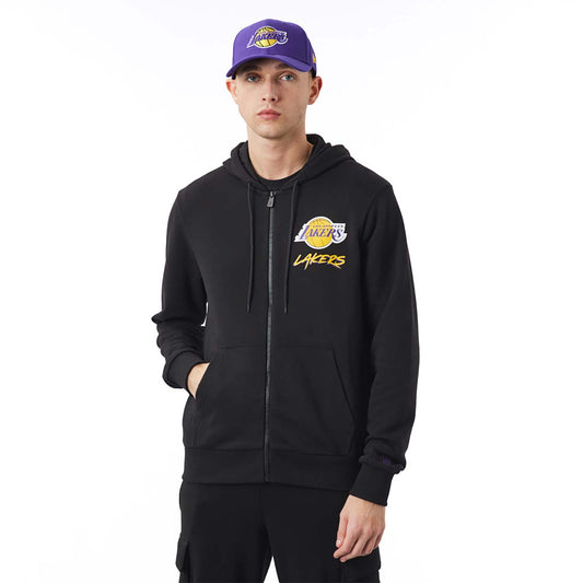 FELPA CON ZIP LAKERS