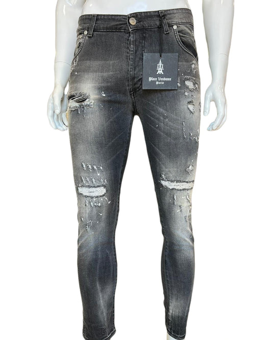 PLACE VENDOME JEANS PAINTING SKINNY