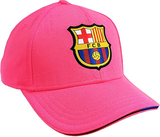 FC Barcelone - Cappellino con visiera BARCA, collezione ufficiale, misura regolabile