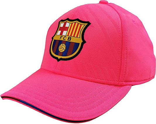 FC Barcelone - Cappellino con visiera BARCA, collezione ufficiale, misura regolabile