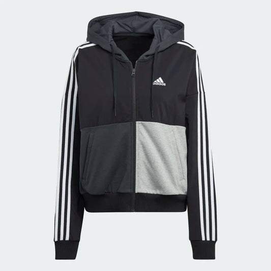 FELPA CON ZIP ADIDAS