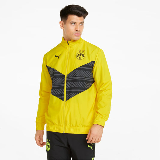 Giacca da calcio BVB Prematch da uomo NEW COLLECTION