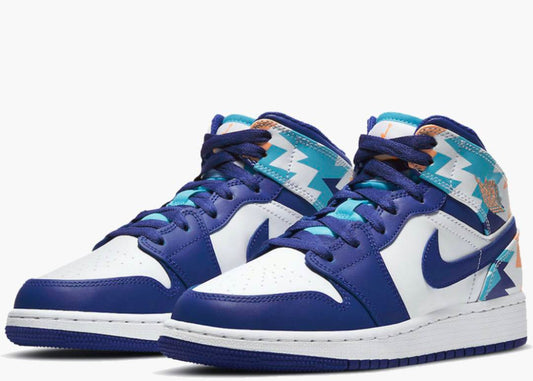 NIKE AIR Jordan 1 Mid Geometric Print