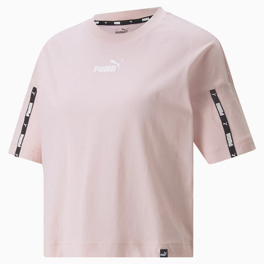 PUMA T-shirt corta Power Tape da donna