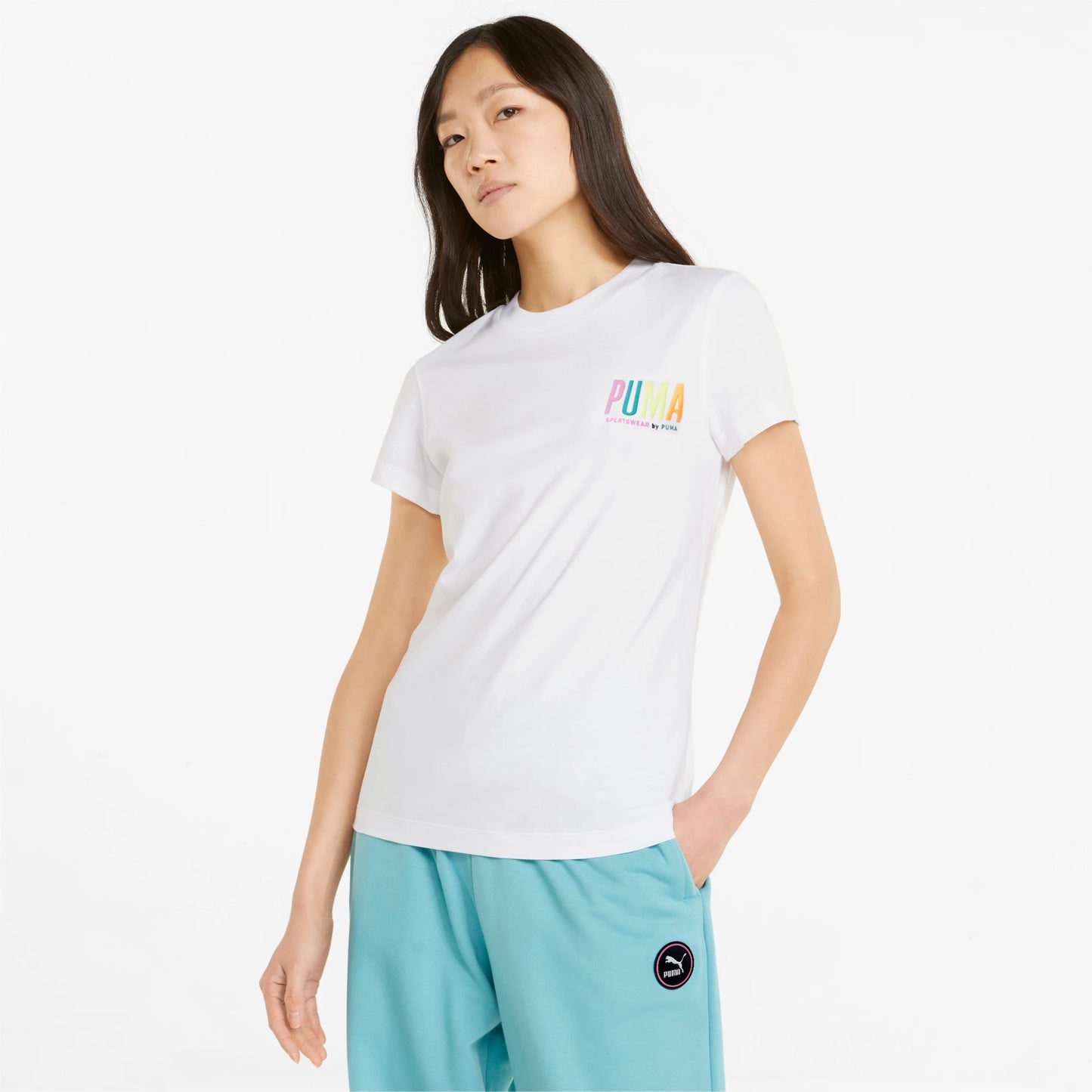 PUMA T-shirt grafica SWxP da donna