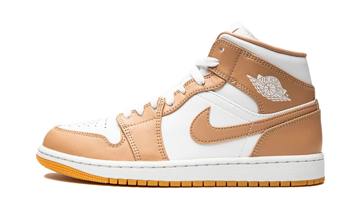 AIR JORDAN 1 MID TAN GUM