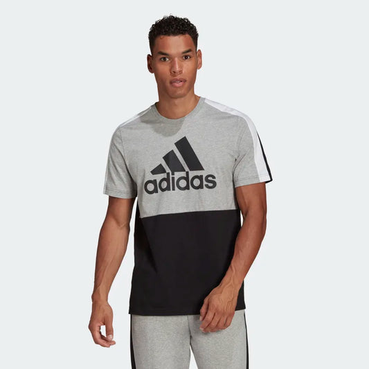 ADIDAS T-SHIRT ESSENTIALS COLORBLOCK SINGLE JERSEY NEW COLLECTION