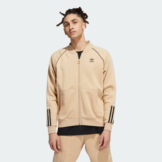 felpa zip adidas uomo