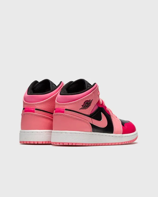 AIR JORDAN 1 MID (GS) 'CORAL CHALK'