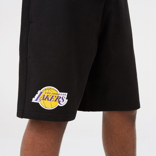 NEW ERA Pantaloncini LA Lakers NBA Team Logo neri