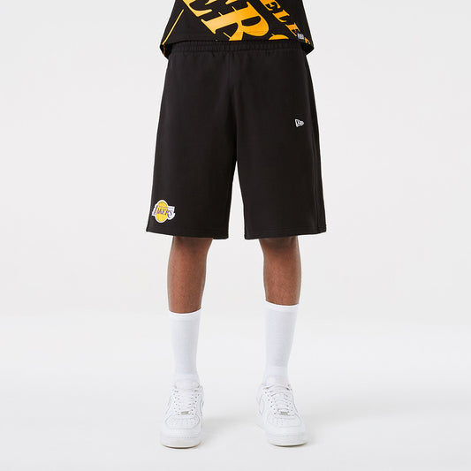 NEW ERA Pantaloncini LA Lakers NBA Team Logo neri