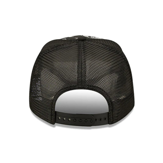 New Era Cappellino New Era NBA All Over Print Black A-Frame Trucker