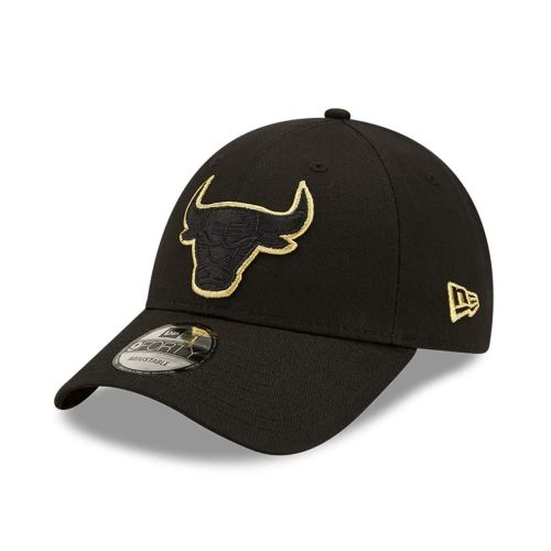 NEW ERA 9FORTY CHICAGO BULLS METALLIC POP NERO