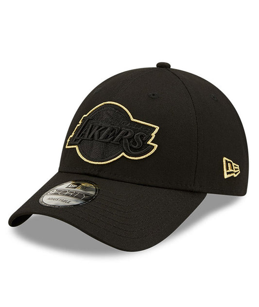 New Era Cappellino 9FORTY LA Lakers Metallic Pop Nero