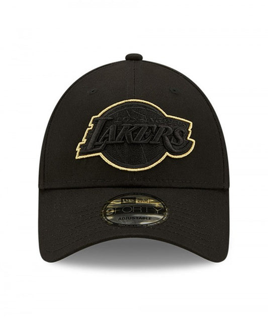 New Era Cappellino 9FORTY LA Lakers Metallic Pop Nero