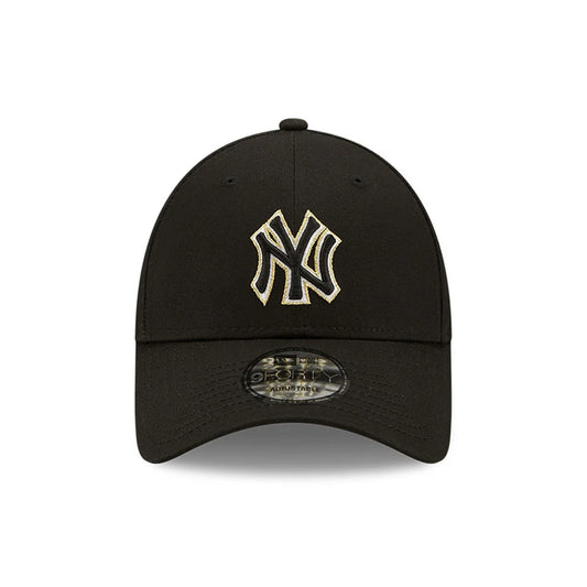 NEW ERA Cappellino 9FORTY New York Yankees Metallic Pop Nero