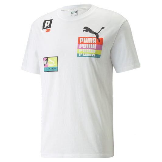 PUMA T-shirt Brand Love Multiple Uomo