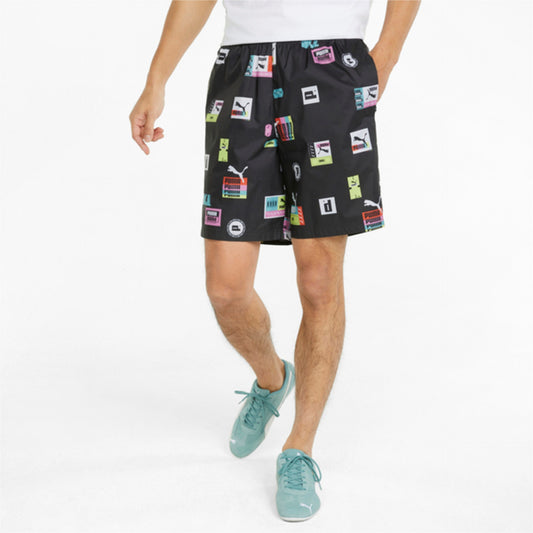 PUMA Shorts Brand Love Printed Uomo