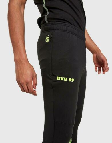 PUMA BVB BORUSSIA DORTMUND TRAINING PANTS POCKETS NEW COLLECTION