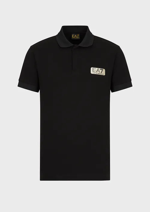 EA7 Gold Label Polo in cotone NEW COLLECTION